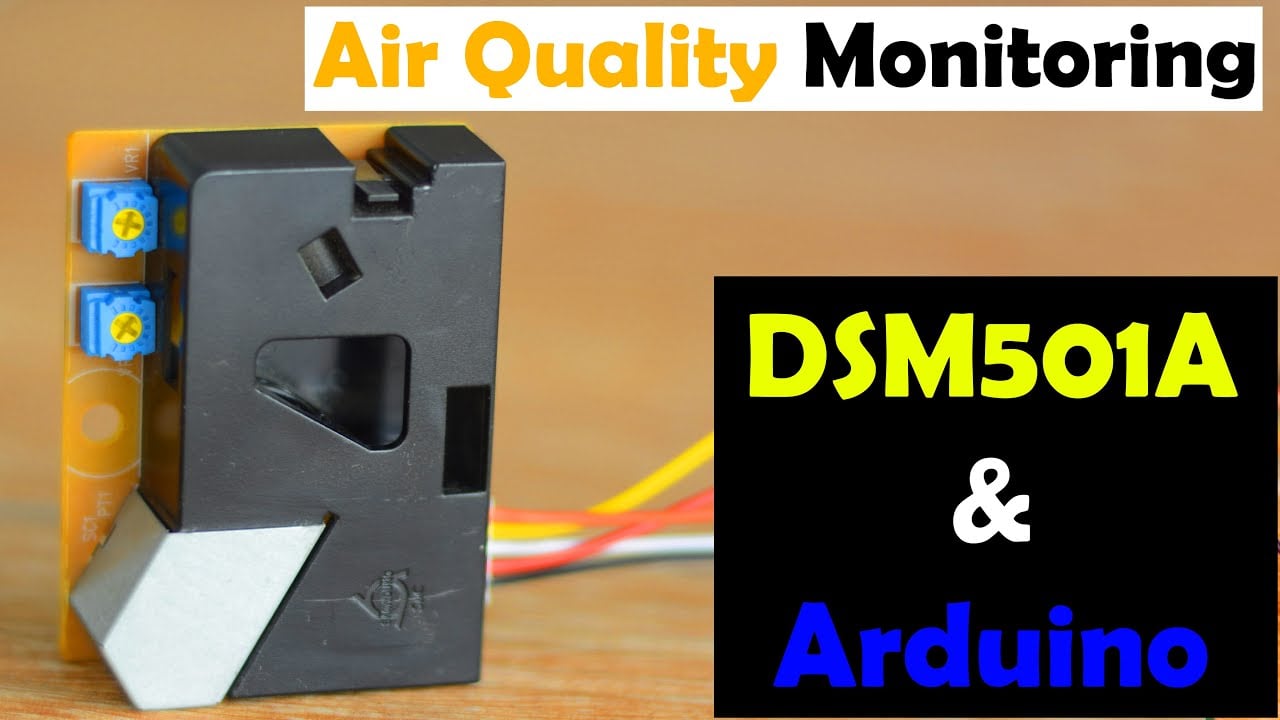 Dust Sensor DSM501A with Arduino, PM10 & PM2.5 Air Quality Monitoring, Arduino Project