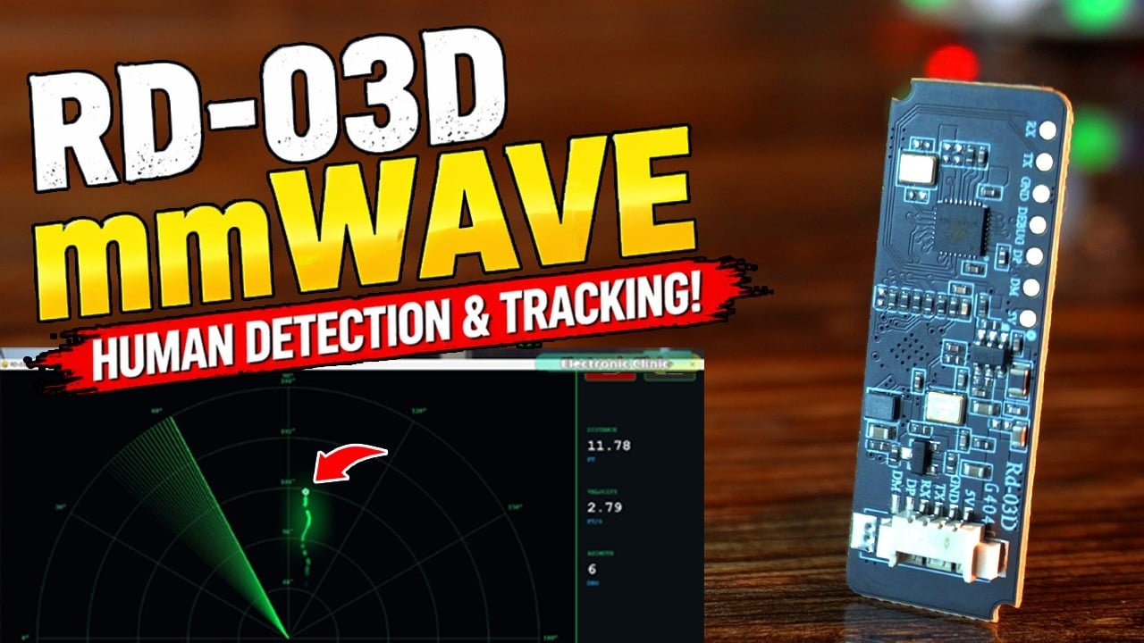 Arduino + RD-03D mmWave See Through Test — Can It Detect Behind Objects and Walls?