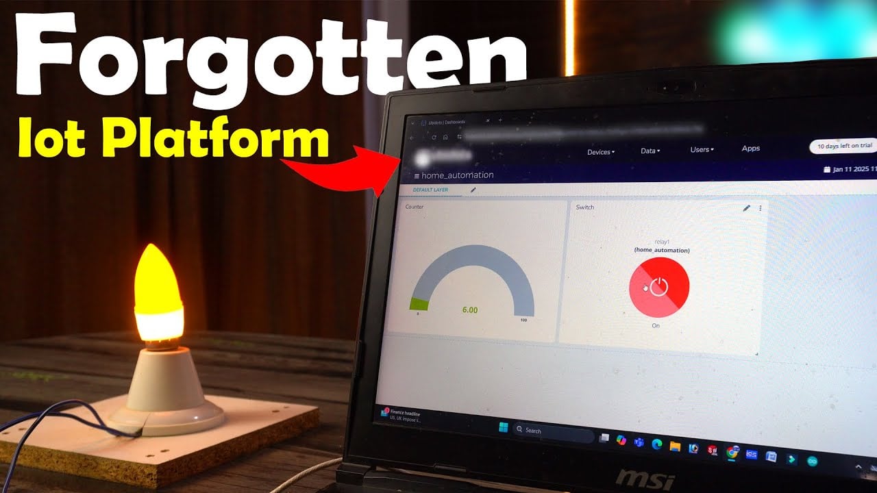 ESP32 IoT Project using Ubidots in 2025, Two way Communication