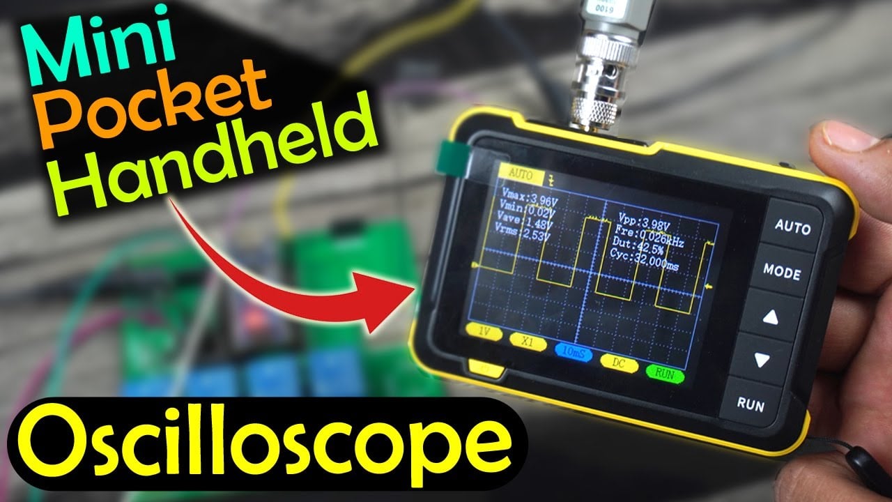 Oscilloscope DSO152 | Mini Oscilloscope | Pocket Oscilloscope | Handheld Oscilloscope by Fnirsi