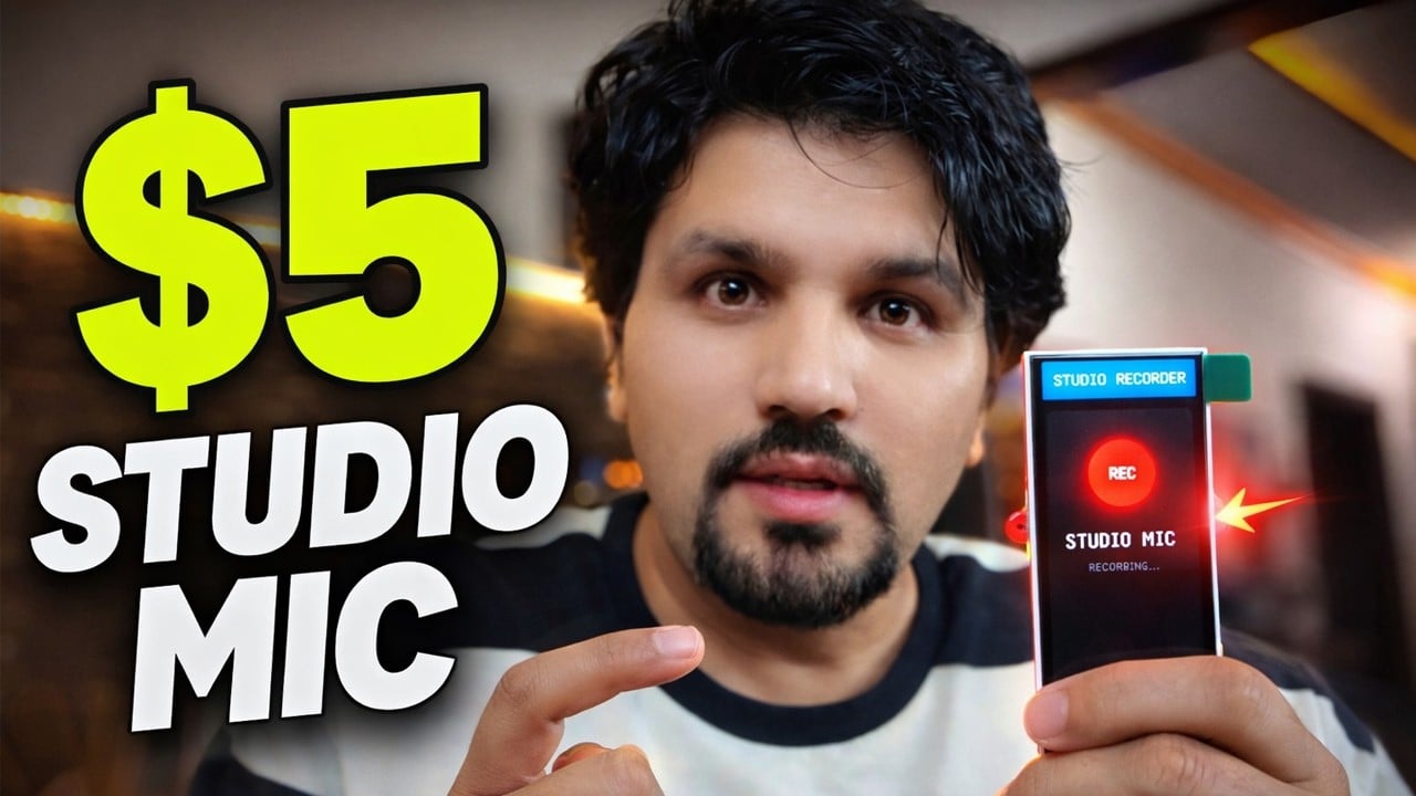 I Built a $5 Studio Mic | Can a $5 ESP32 Mic Sound Like a Studio Microphone?