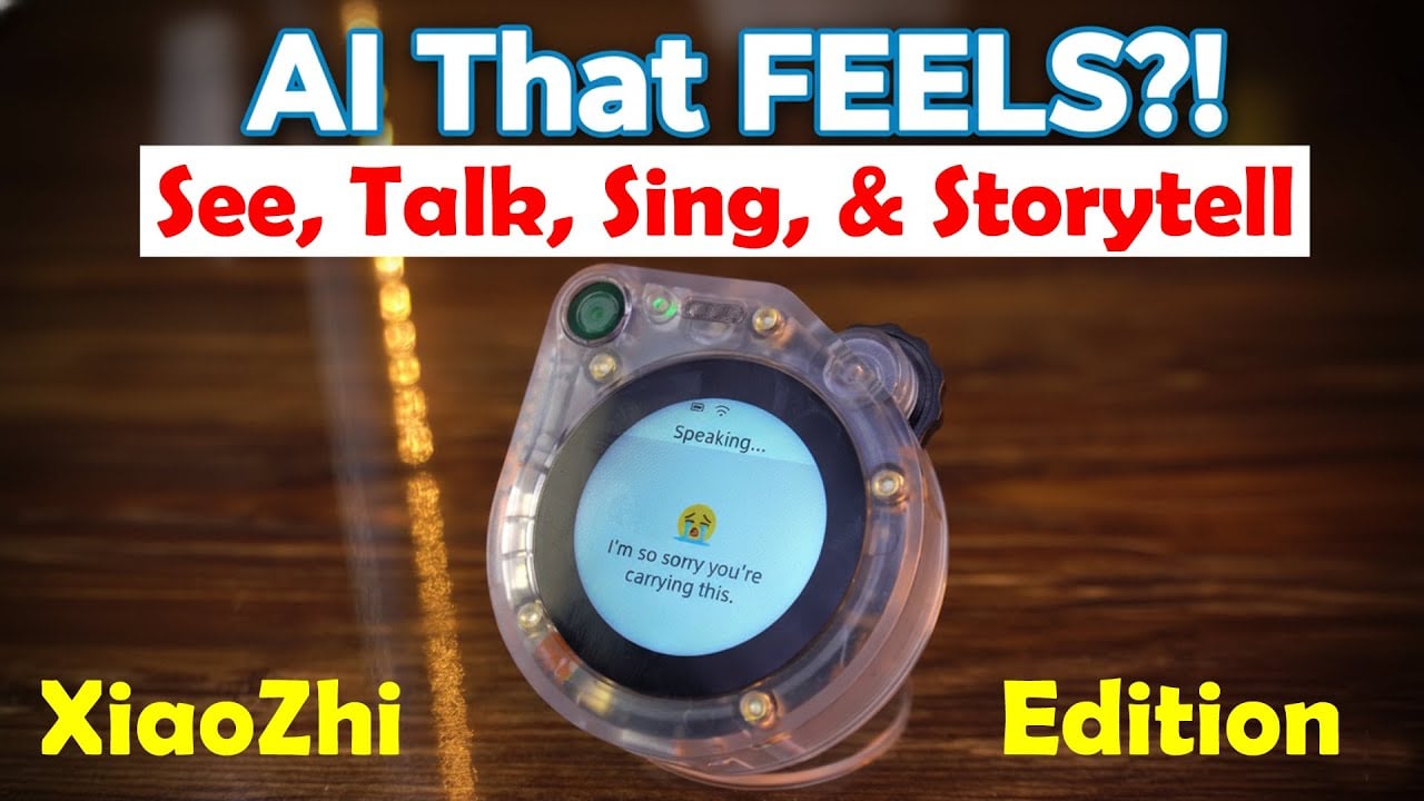 Ai That Feels | ESP32-S3 SenseCAP Watcher