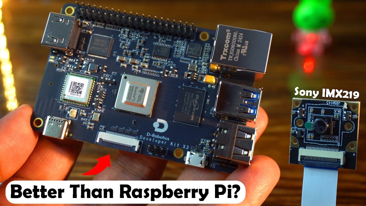 RDK X3: The Raspberry Pi Alternative for AI & Robotics
