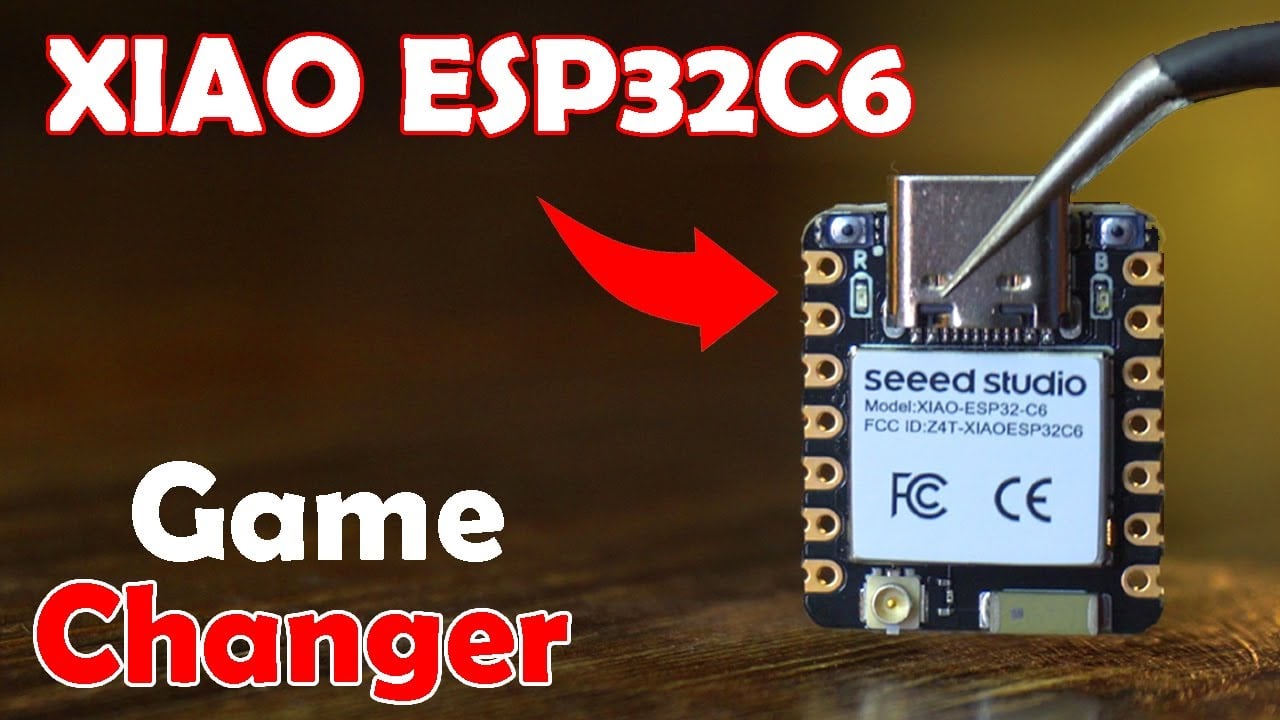 XIAO ESP32C6 Getting Started Tutorial, Seeed Studio, Smallest ESP32