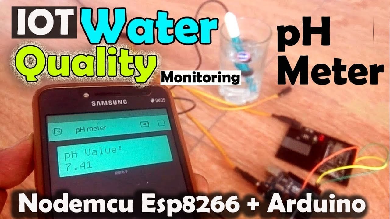 IOT based Water Quality monitoring using Arduino, pH Sensor, Nodemcu ESP8266 & Blynk