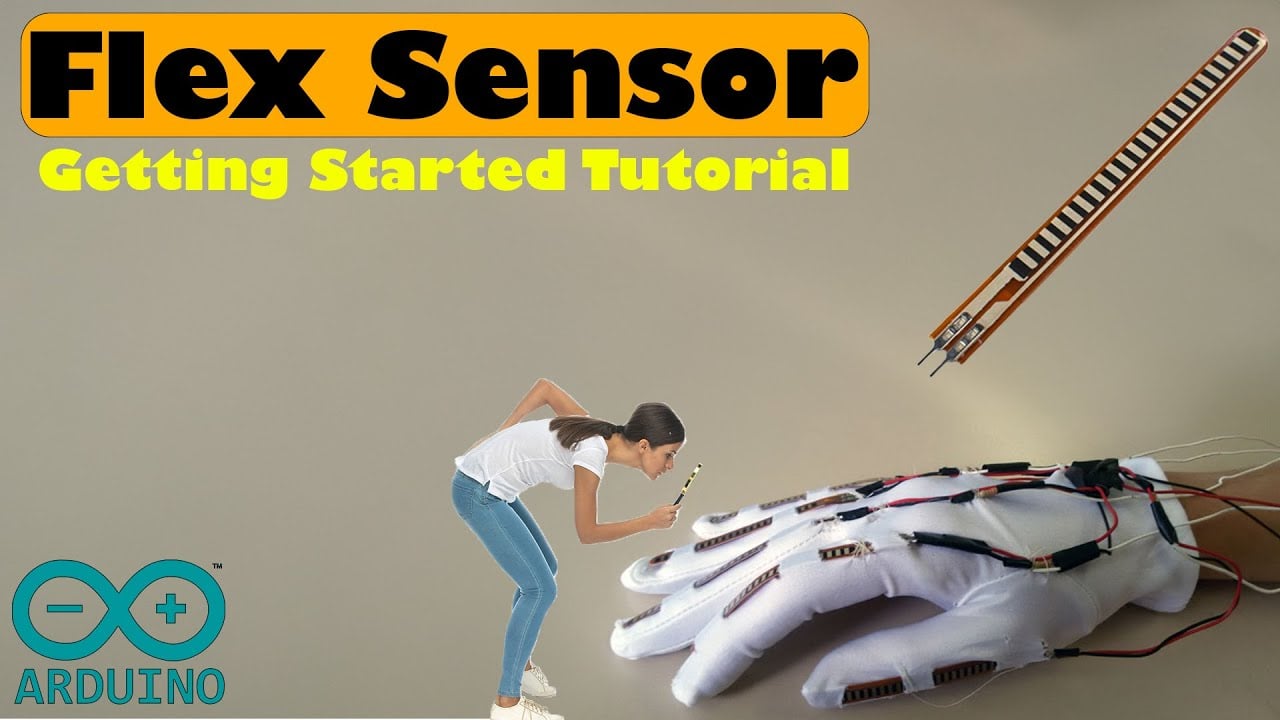 Flex Sensor or Bend Sensor with Arduino, Interfacing and Programming, Flex sensor and Servo