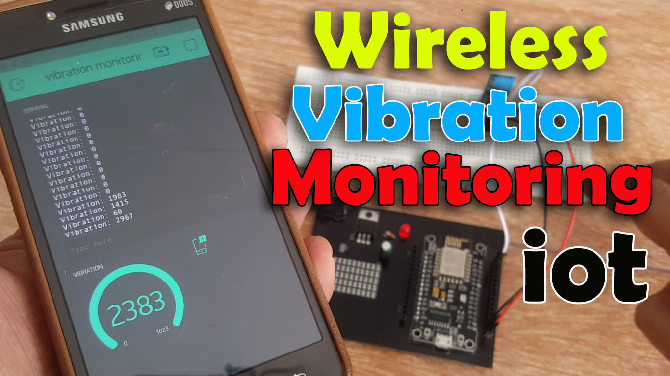 wireless vibration sensor