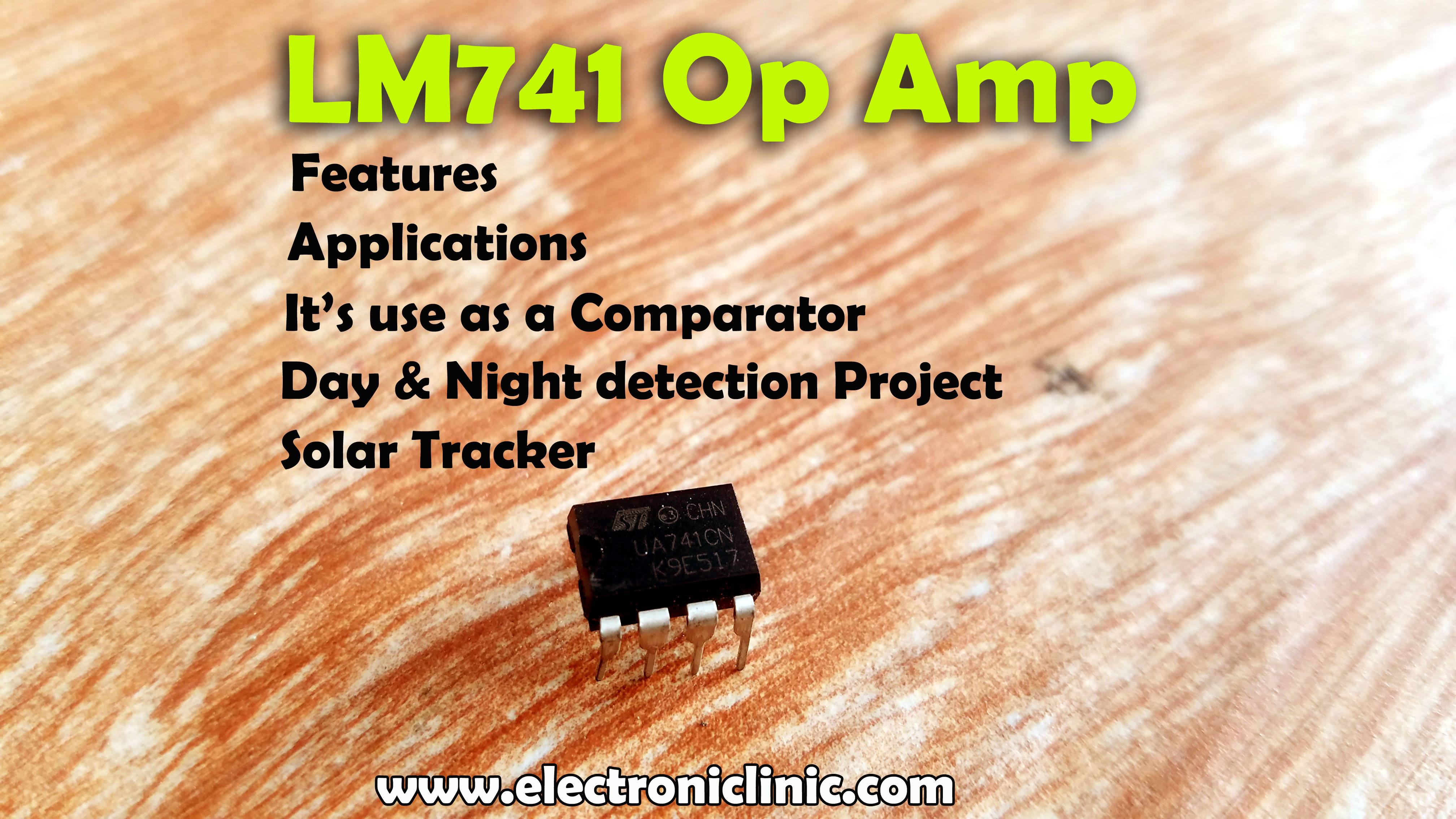 LM741 Operational amplifier