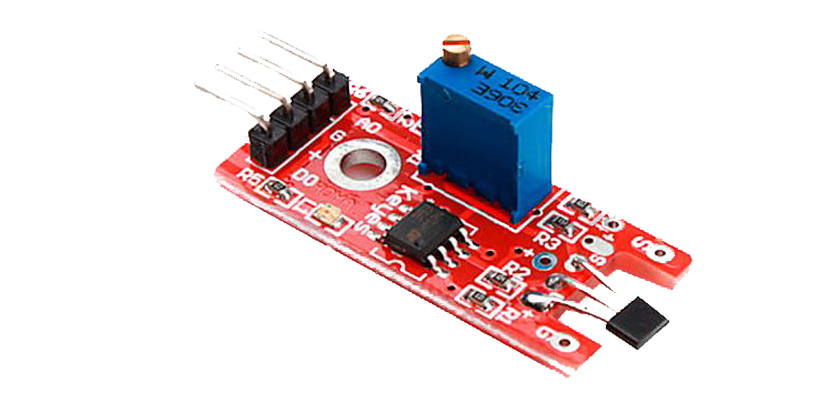 Magnetic Hall Effect Arduino Programming Interfacing, applications