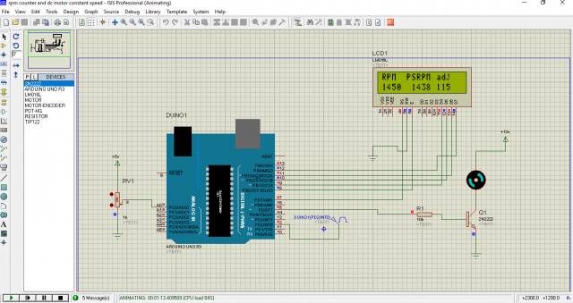 Arduino RPM Counter