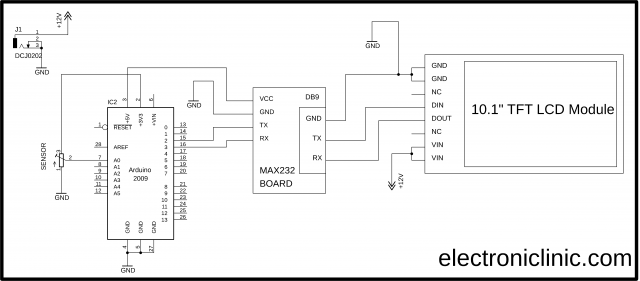 Arduino HMI Sensor Monitoring