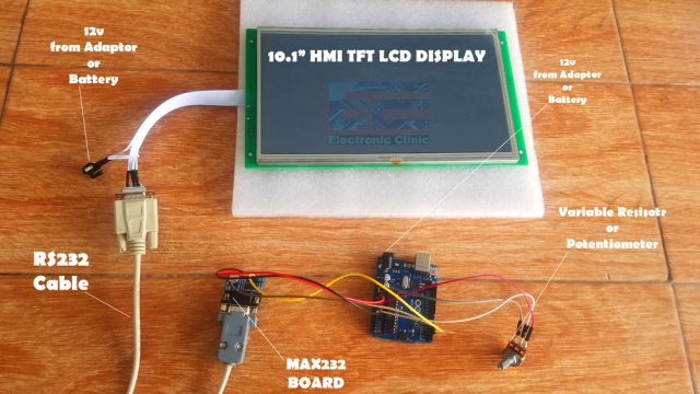 Arduino HMI Sensor Monitoring