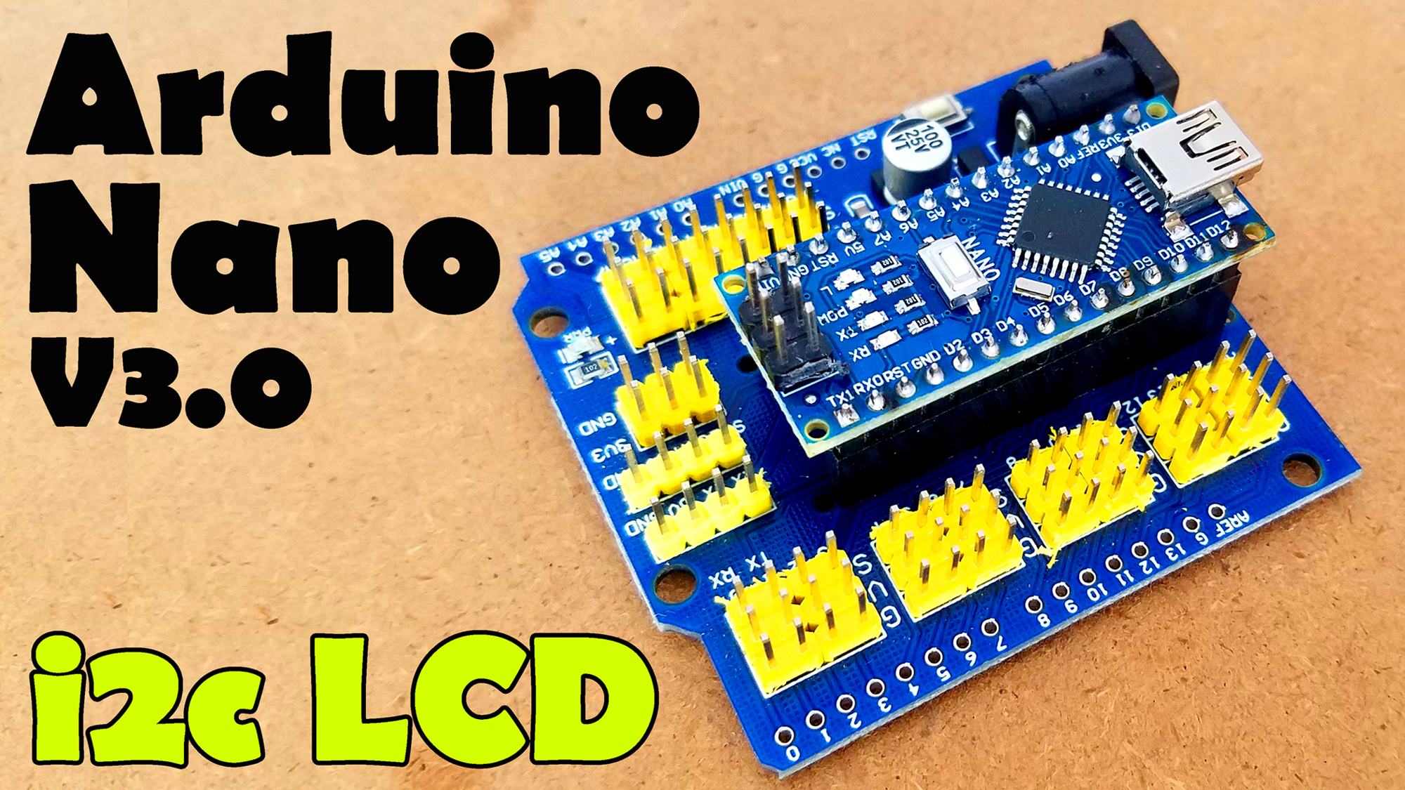 Ninguna ciervo escotilla Arduino Nano V3.0 Vs Arduino Uno, Arduino Nano i2c LCD