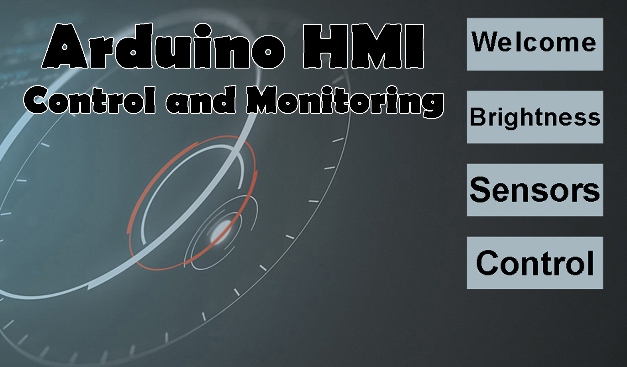 HMI Arduino Monitoring and Control