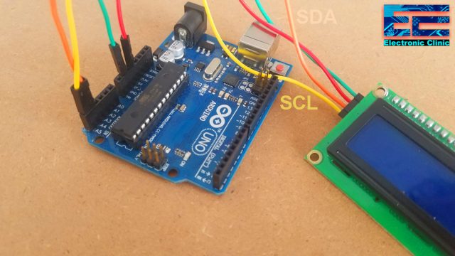 Arduino 16x2 I2C LCD