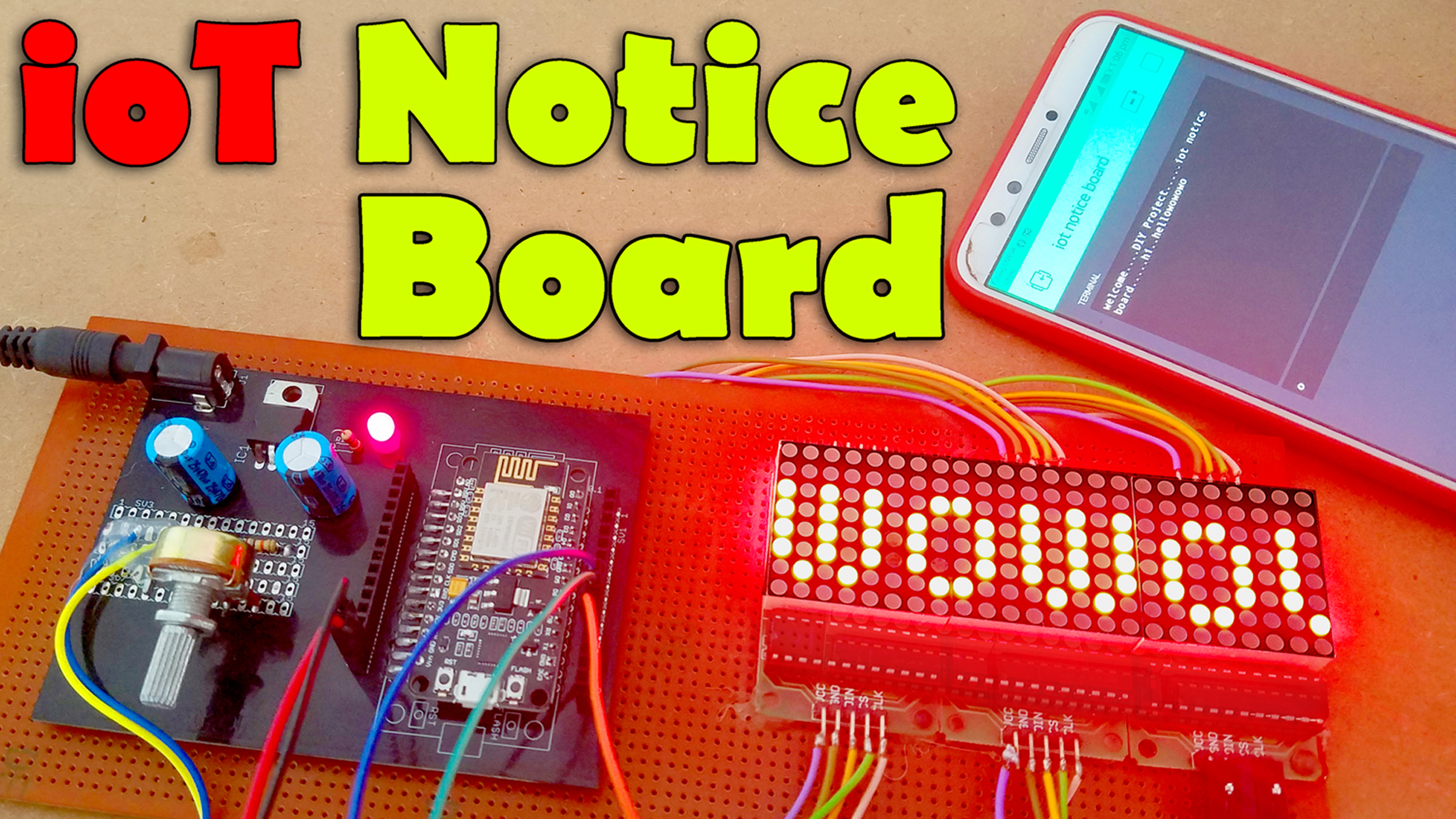 IOT Notice Board