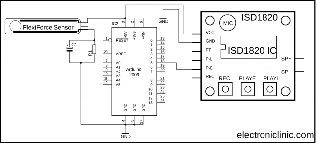 Arduino ISD1820