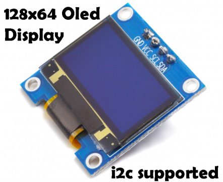 Arduino Oled i2c Display