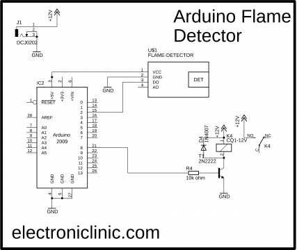 Flame Sensor Arduino