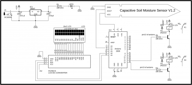 Capacitive Soil Moisture Sensor