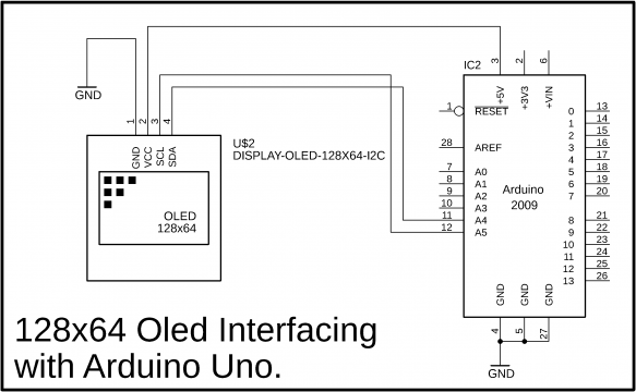 Arduino Oled i2c Display