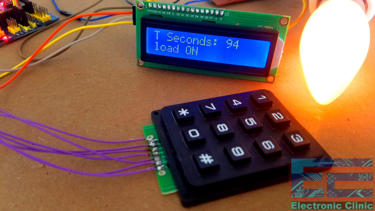 Arduino LCD Shield Countdown Timer with Menu