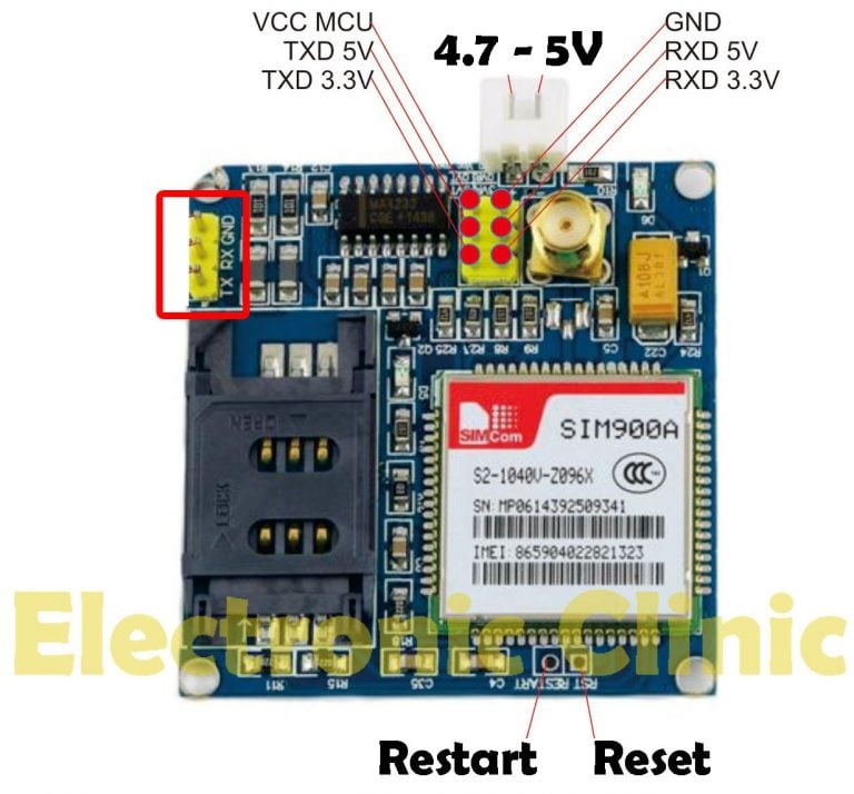 GSM Sim900A with Arduino Complete Guide with GSM based Projects