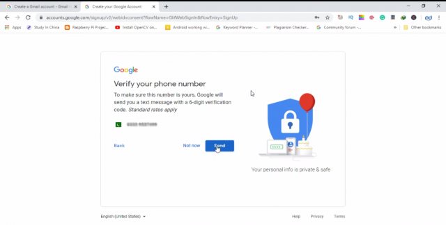 Gmail two Step Verification