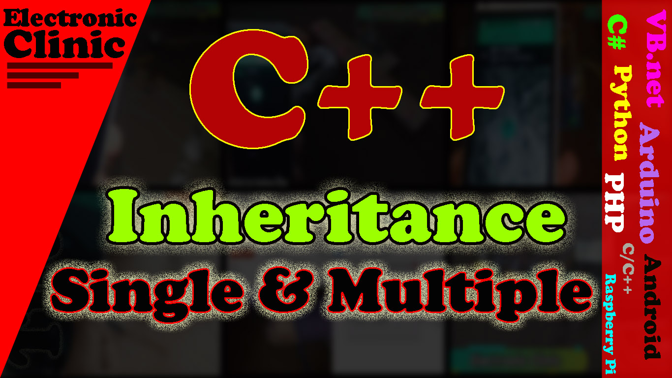 inheritance in C++