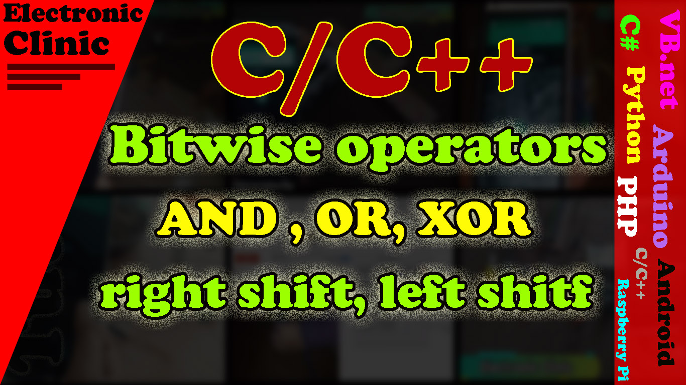 bitwise operators