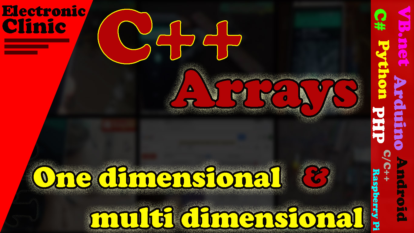 C++ array