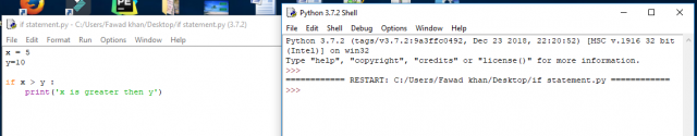 python if statement