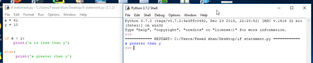 python if statement