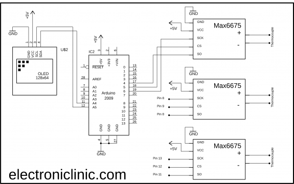 Multiple Max6675 Arduino