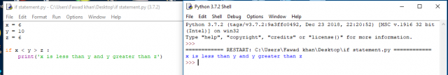 python if statement