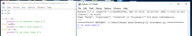 python if statement