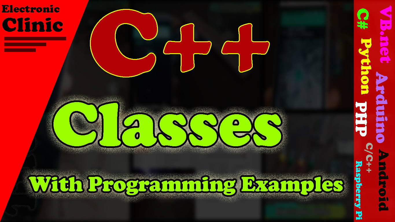 C++ class