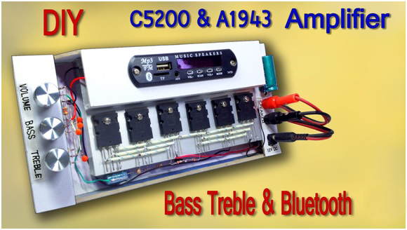 C5200 and A1943 amplifier