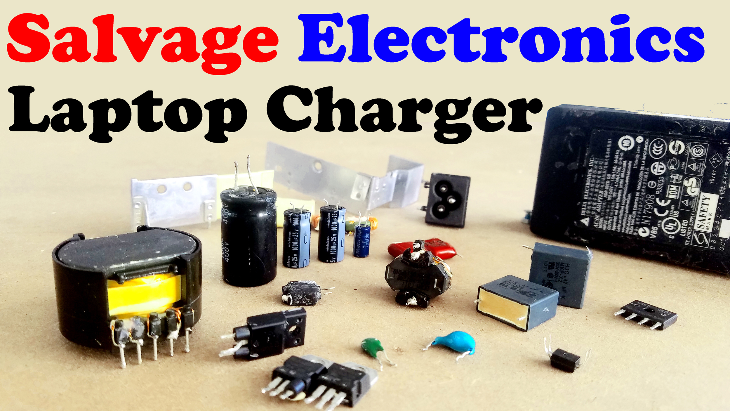 salvage electronic parts