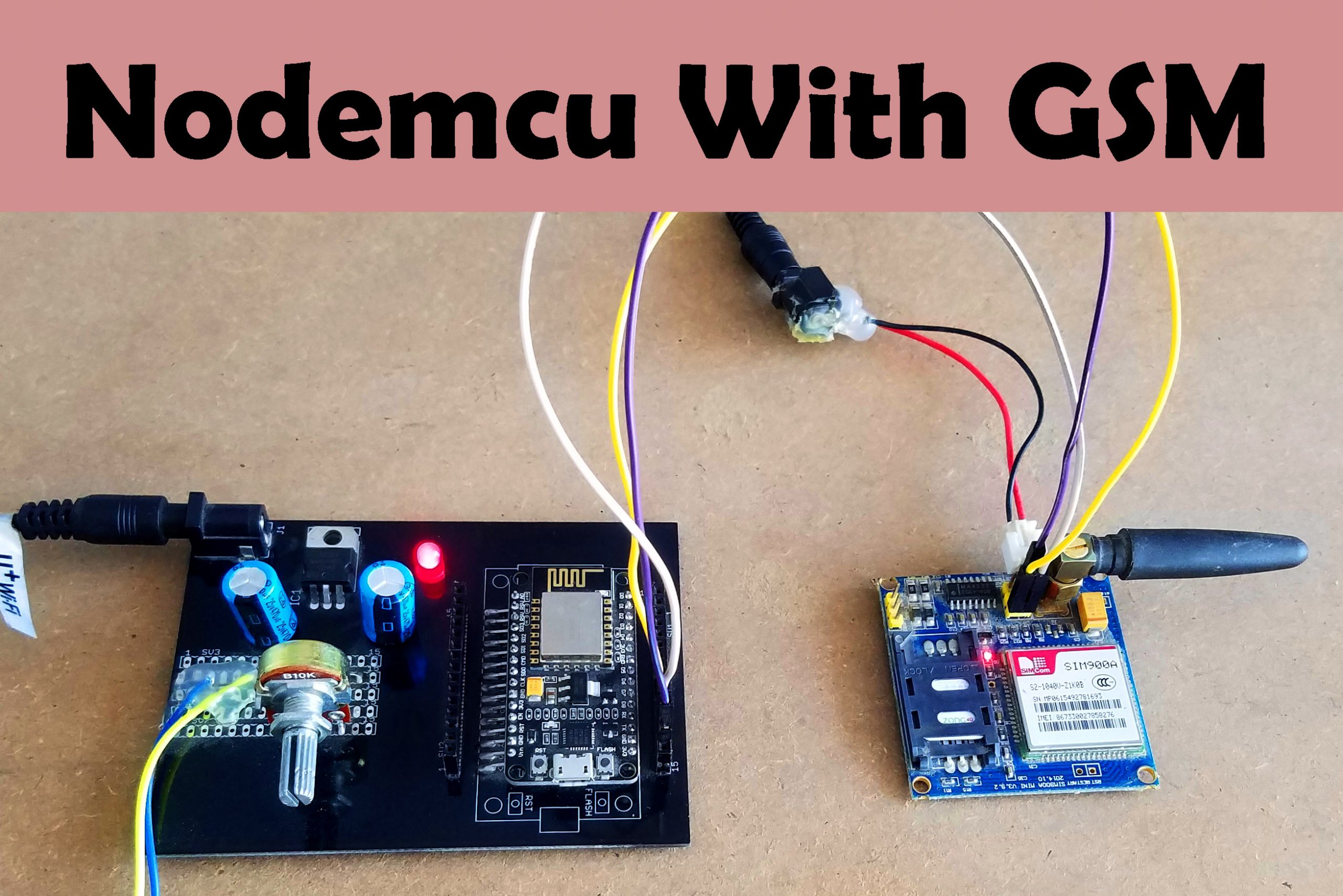 Nodemcu with GSM