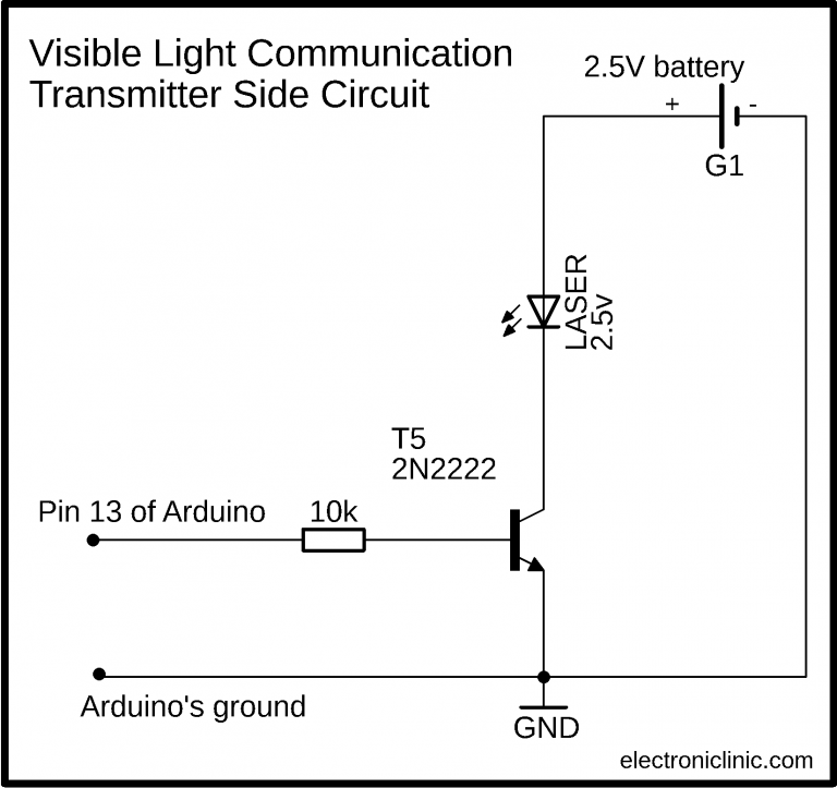 Arduino Visible Visible Light Communication “VLC” or LIFI Project using Arduino