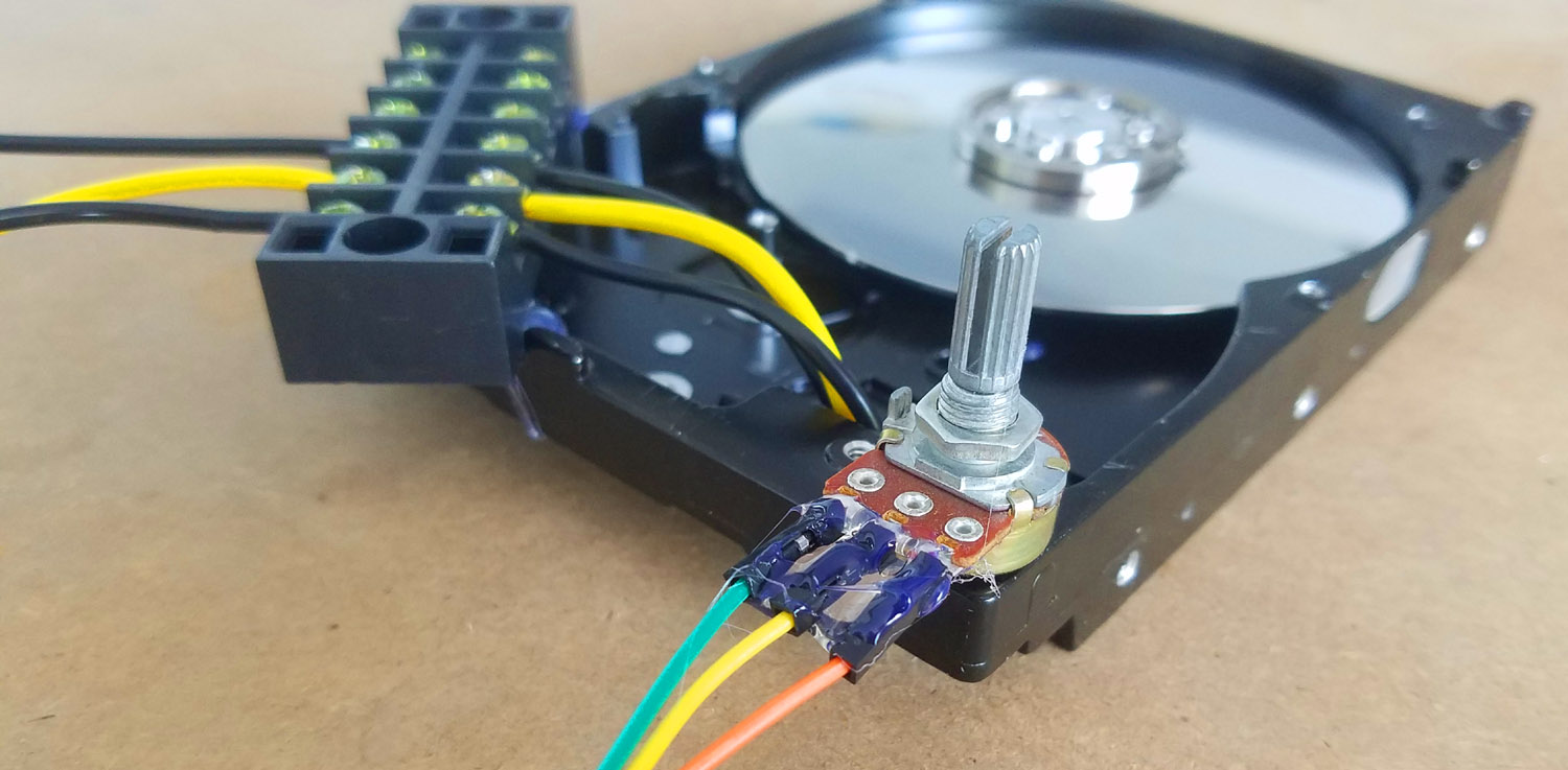 Kroniek Kom langs om het te weten Speeltoestellen Hard Disk Motor Speed Controller using Arduino, DIY Sander