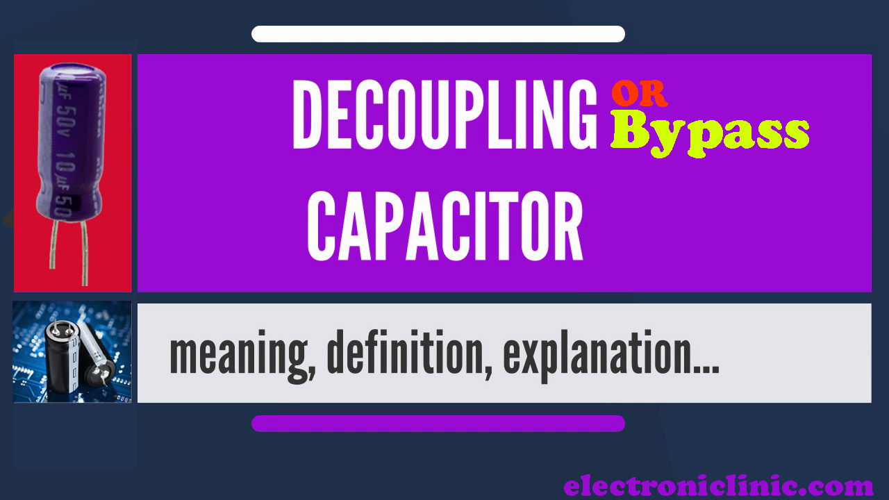 decoupling capacitor