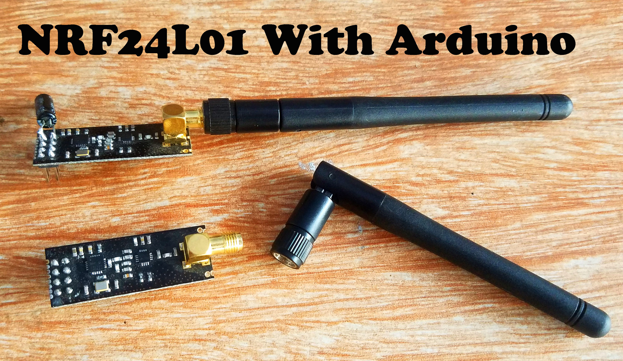 NRF24LO1 with Arduino