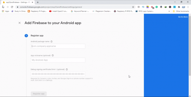 Firebase Android Application