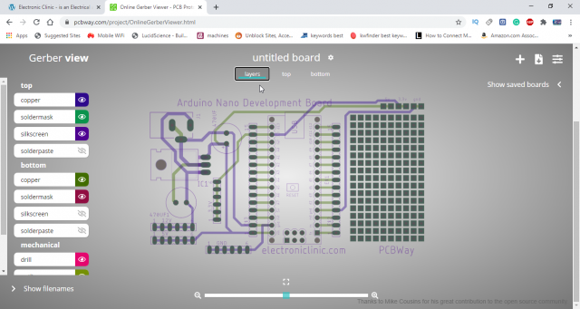 Generate PCB Gerber Files