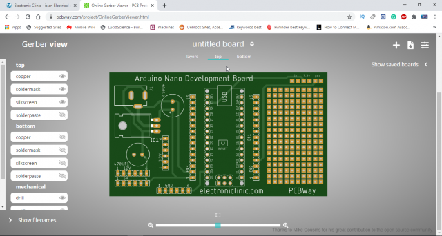 Generate PCB Gerber Files