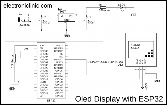 ESP32 Oled SSD1306