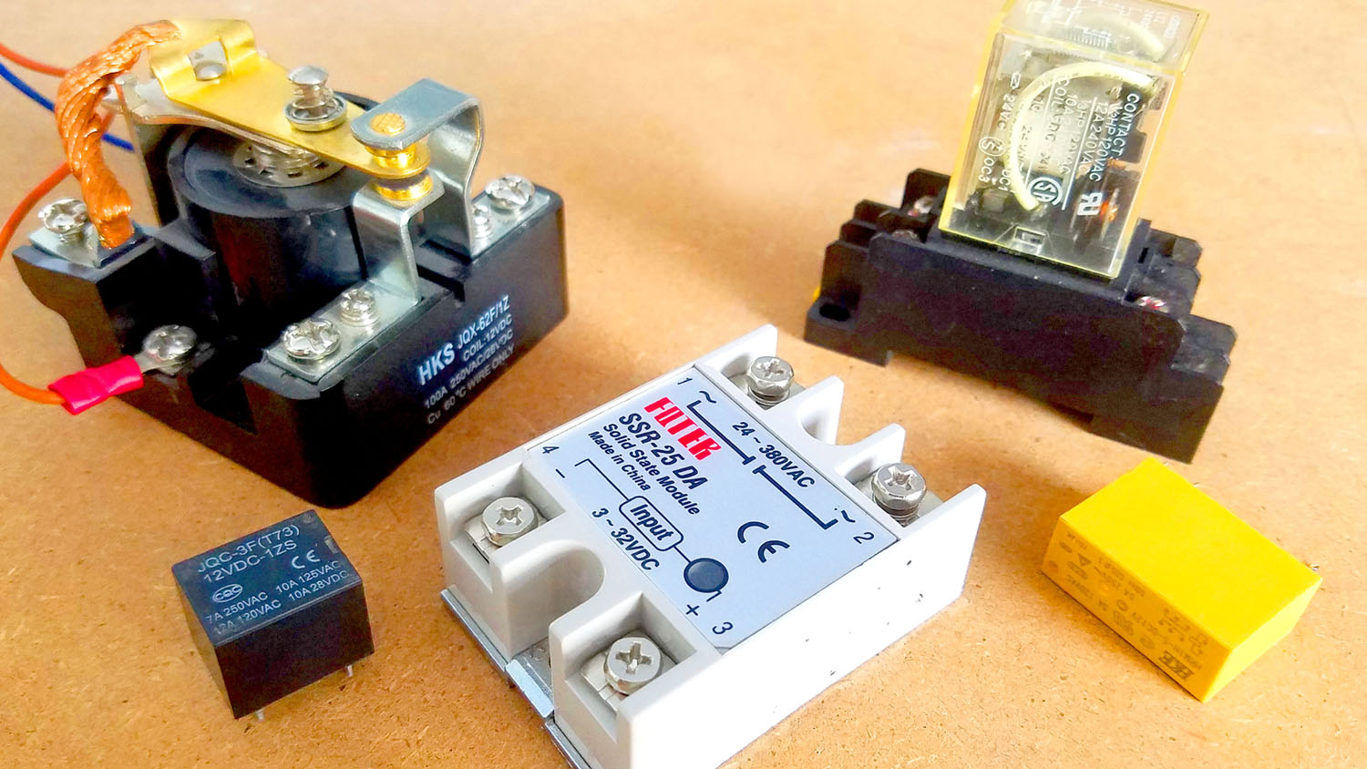 Types of relays