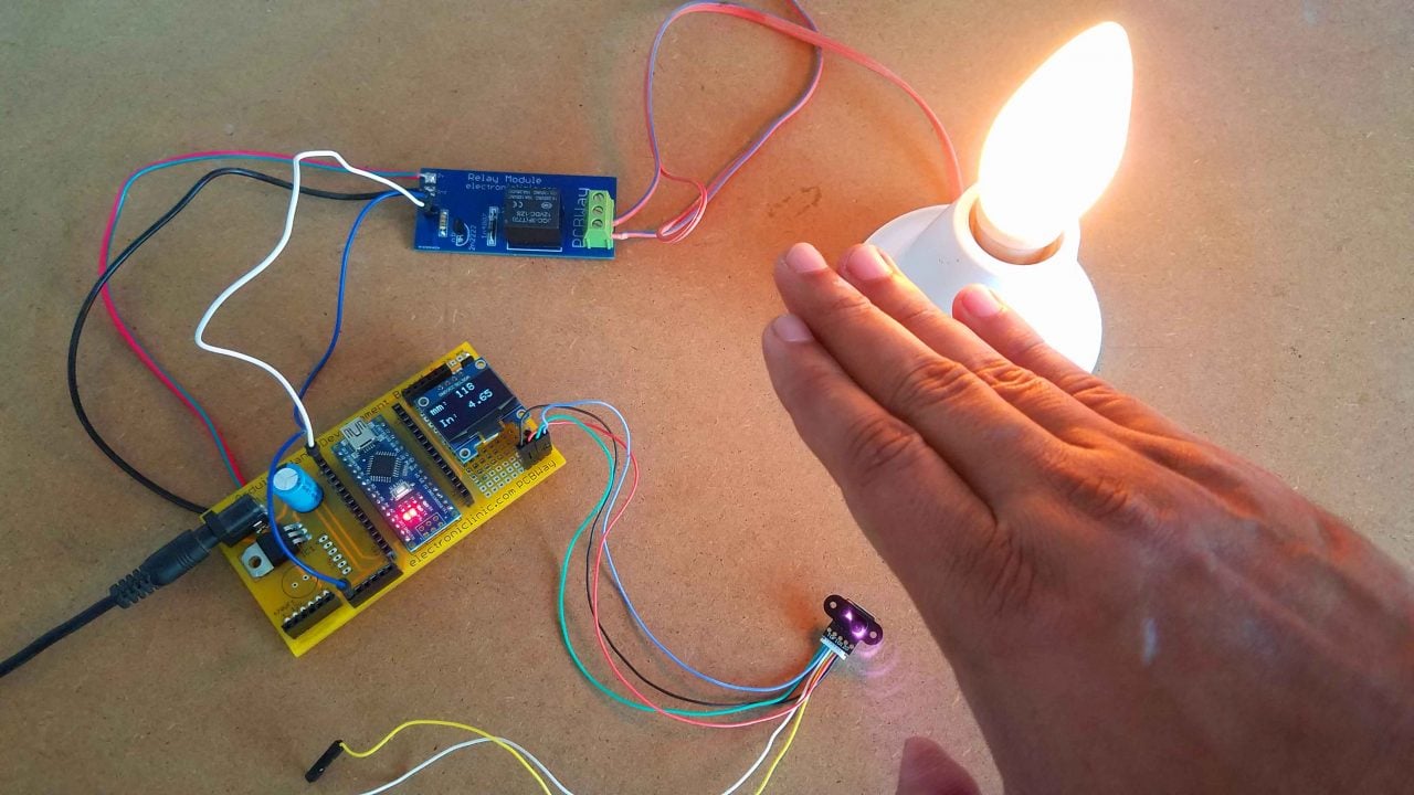 TOF10120 Laser Rangefinder + Arduino + Display, Interfacing & Code